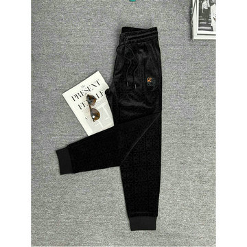 ロエベ LOEWE MS-KQLE22005　2022年秋冬最新入荷 スポーツパンツ スウェットパンツ ジャージーパンツ 伸縮性のあるウエストバンド ズボン カジュアル