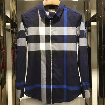 商品名称：バーパリー BURBERRY MS-CCBR22007　2022年秋冬最新入荷 レディース ブラウス チェックシャツ ロングスリーブ ワイシャツ コットンポプリン ボタンクロージャー トップス