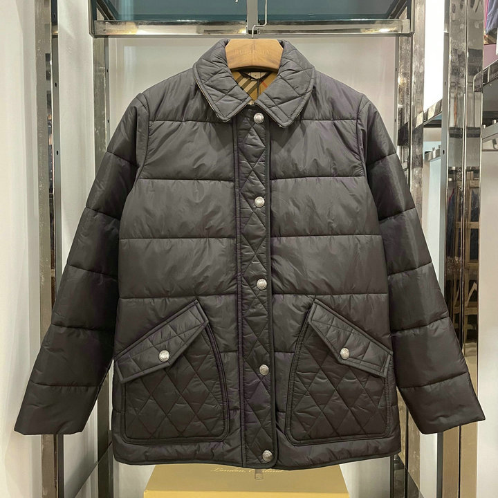 商品名称：バーパリー BURBERRY MS-YFBR22001K　2022年秋冬最新入荷 ショート丈 ダウン ロングスリーブ ダウンジャケット 暖かい 防寒 トップスコート アウターウェア