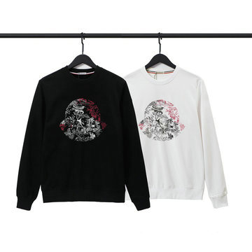 モンクレール MONCLER MS-WYMC22011　2022年秋冬最新入荷 パーカー スウェット ロングスリーブ トップス 長袖 クルーネック カジュアル 男女兼用