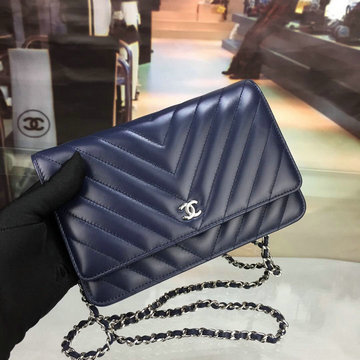 シャネル CHANEL CC-CH33814VYYSL　2022年最新入荷 クラシック チェーンウォレット 斜めがけ ショルダーバッグ フラップバッグ ラムスキン