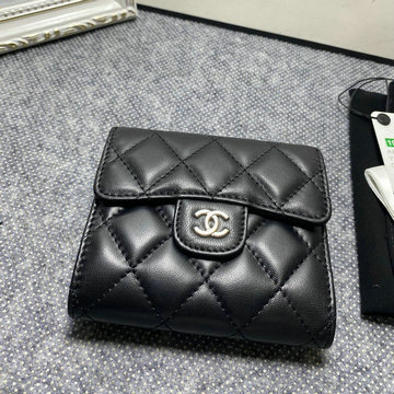 商品名称：シャネル CHANEL CC-CH50086YYBK　2022年最新入荷 三つ折り短財布 ショートウォレット カード入れ 札入れ 小銭入れ ラムスキン