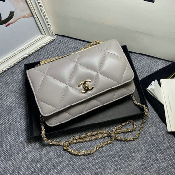 シャネル CHANEL CC-CH80982DYHS　2022年最新入荷 クラシック チェーンウォレット 斜め掛け ショルダーバッグ クロスボディバッグ レディースかばん ラムスキン