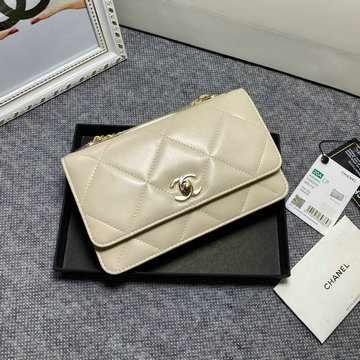 シャネル CHANEL CC-CH80982DYQX　2022年最新入荷 クラシック チェーンウォレット 斜め掛け ショルダーバッグ クロスボディバッグ レディースかばん ラムスキン