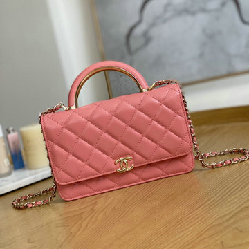 シャネル CHANEL CC-CH81207FH　2022年最新入荷 WOC トップハンドルバッグ トートバッグ 2way 斜め掛け ショルダーバッグ クロスボディバッグ レディースかばん