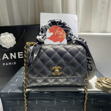 シャネル CHANEL CC-CH92994GQJYS　2022年最新入荷 トップハンドル ミニ フラップ バッグ トートバッグ ハンドバッグ 2way ショルダーバッグ クロスボディ