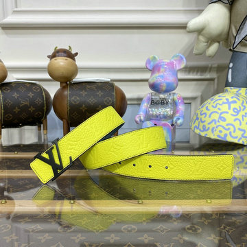 ルイヴィトン LOUISVUITTON 057-M0526S　2022年最新入荷 サンチュール LV イニシャル 40MM リバーシブル ベルト メンズ用 カーフレザー