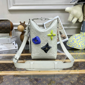 ルイヴィトン LOUISVUITTON 057-M20875M　2022年最新入荷 ホーボー クルーザー PM 斜め掛け ショルダーバッグ バゲットバッグ クロスボディバッグ トリヨンレザー