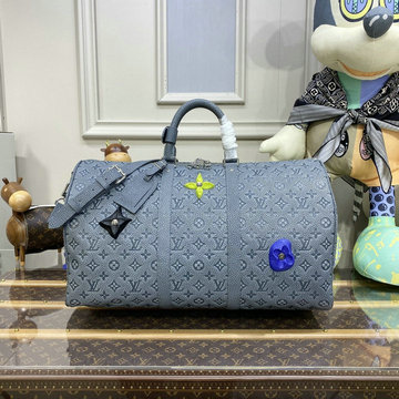 ルイヴィトン LOUISVUITTON 057-M20901　2022年最新入荷 キーポル バンドリエール 50 トートバッグ トラベルバッグ 旅行かばん ショルダーバッグ