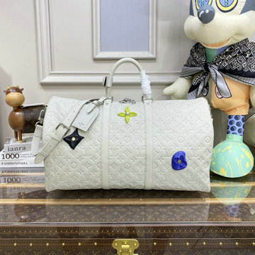 ルイヴィトン LOUISVUITTON 057-M20901M　2022年最新入荷 キーポル バンドリエール 50 トートバッグ トラベルバッグ 旅行かばん ショルダーバッグ