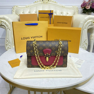 商品名称：ルイヴィトン LOUISVUITTON 057-M41732　2022年最新入荷 VICTOIRE フラップバッグ チェーン 斜め掛け ショルダーバッグ クロスボディバッグ