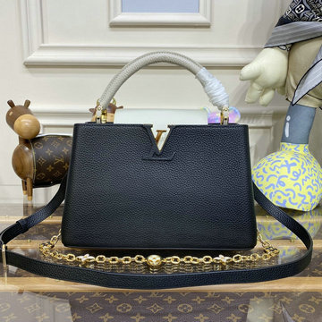 ルイヴィトン LOUISVUITTON 057-M20708　2022年最新入荷 カプシーヌ MM トップハンドルバッグ トートバッグ ハンドバッグ 2way 斜め掛け ショルダーバッグ