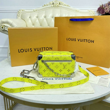 ルイヴィトン LOUISVUITTON 057-M44735Y　2022年最新入荷 ミニ ソフトトランク 斜め掛け ショルダーバッグ クロスボディバッグ キャリーバッグ