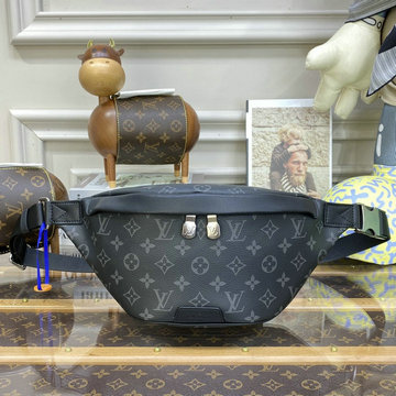 ルイヴィトン LOUISVUITTON 057-M46035　2022年最新入荷 ディスカバリー バムバッグ PM ウェストバッグ ベルトバッグ ショルダーバッグ モノグラム エクリプス キャンバス