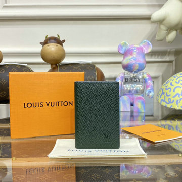 ルイヴィトン LOUISVUITTON 057-M81551G　2022年最新入荷 オーガナイザー ドゥ ポッシュ パスポートケース カードケース タイガレザー