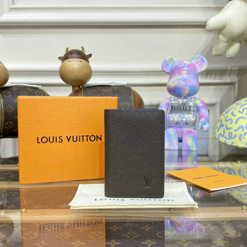 ルイヴィトン LOUISVUITTON 057-M81551K　2022年最新入荷 オーガナイザー ドゥ ポッシュ パスポートケース カードケース タイガレザー