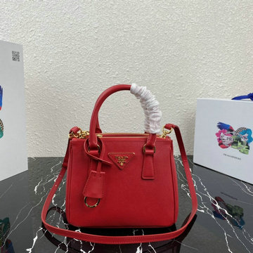 商品名称：プラダ PRADA GH-PD1BA906RD　2022年最新入荷 ガレリア サフィアーノレザー ミニバッグ トートバッグ 2way ショルダーバッグ カーフレザー レディースかばん
