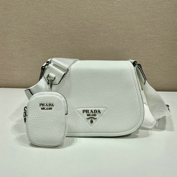 商品名称：プラダ PRADA GH-PD1BD293BS　2022年最新入荷 フラップ 斜め掛け ショルダーバッグ クロスボディバッグ カーフレザー レディースかばん