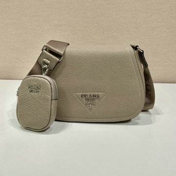 商品名称：プラダ PRADA GH-PD1BD293HS　2022年最新入荷 フラップ 斜め掛け ショルダーバッグ クロスボディバッグ カーフレザー レディースかばん