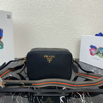 商品名称：プラダ PRADA GH-PD1BH082BK　2022年最新入荷 スクエアバッグ 斜め掛け ショルダーバッグ クロスボディバッグ