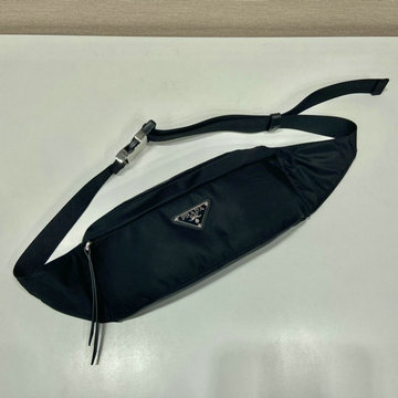 プラダ PRADA GH-PD2VL034BK　2022年最新入荷 ウェストバッグ ベルトバッグ 斜め掛け ショルダーバッグ クロスボディバッグ メンズかばん