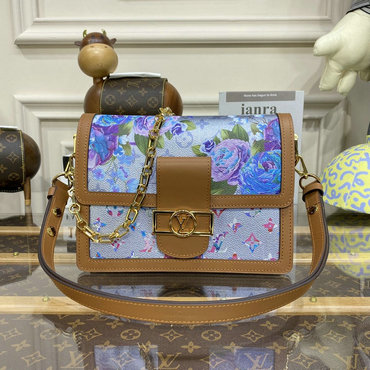 ルイヴィトン LOUISVUITTON 057-M21266　2022年最新作 ドーフィーヌ MM クロスボディ 斜め掛け ショルダーバッグ レディースかばん キャンバス