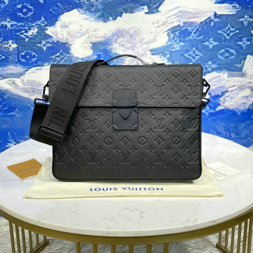 ルイヴィトン LOUISVUITTON 057-M20835　2022年最新作 Sロック ブリーフケース トートバッグ 2way ショルダーバッグ ビジネスバッグ メンズかばん