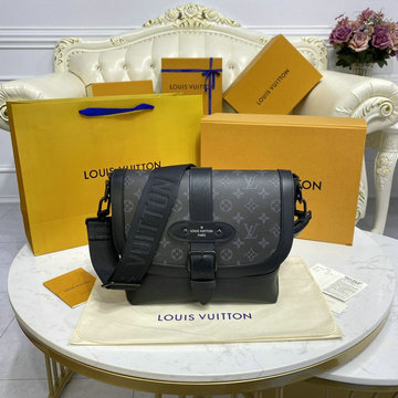 ルイヴィトン LOUISVUITTON 057-M45911　2022年最新入荷 ソミュール メッセンジャーバッグ フラップバッグ 斜め掛け ショルダーバッグ クロスボディバッグ