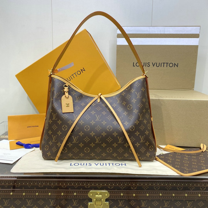 商品名称：ルイヴィトン LOUISVUITTON 057-M46197　2022年最新入荷 キャリーオール NM MM ショルダーバッグ レディースかばん モノグラムキャンパス