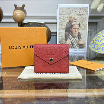 ルイヴィトン LOUISVUITTON  057-M58879 2019年最新入荷 ポルトフォイユ ゾエ 二つ折り短財布 モノグラムアンプラント 小銭入れ コインケース