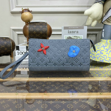 ルイヴィトン LOUISVUITTON 057-M81556H　2022年最新入荷 Sac Tricot 手持ちかばん ポーチ クラッチバッグ トリヨンレザー