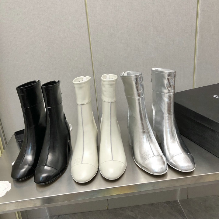 シャネル CHANEL 26-CHJ22075　2022年秋冬最新入荷 ウィメンズ ショートブーツ ハイヒールシューズ レディースシューズ カジュアルシューズ 靴
