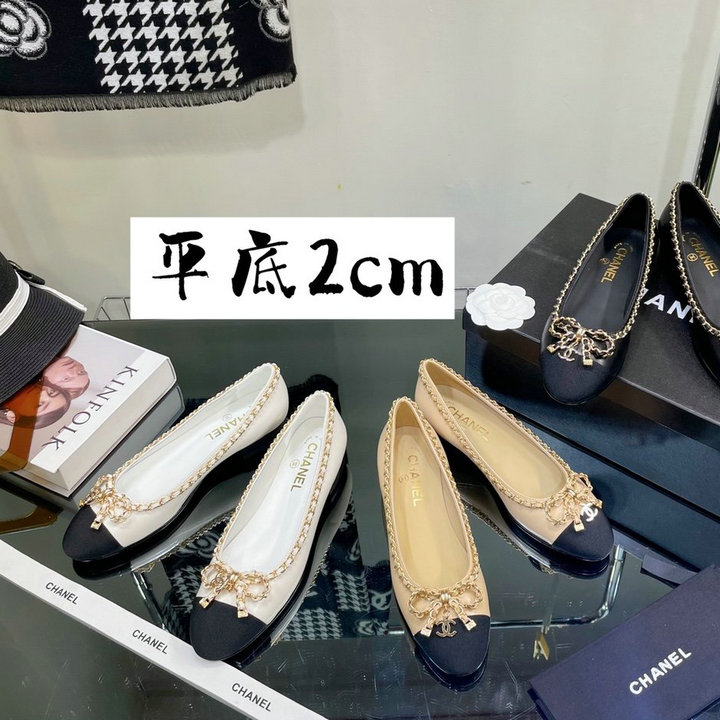 シャネル CHANEL 26-CHJ22076P　2022年秋冬最新入荷 ウィメンズ パンプス フラットシューズ レディースシューズ カジュアルシューズ 靴
