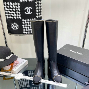 商品名称：シャネル CHANEL 26-CHJ22077G　2022年秋冬最新入荷 ウィメンズ ロングブーツ ローヒールシューズ レディースシューズ カジュアルシューズ 靴