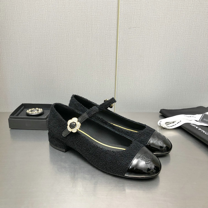シャネル CHANEL 26-CHJ22072M　2022年秋冬最新入荷 バレーシューズ パンプス ローファー フラットシューズ カジュアルシューズ レディースシューズ 靴