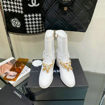 商品名称：シャネル CHANEL 26-CHJ22080G　2022年秋冬最新入荷 ウィメンズ ショートブーツ ハイヒールシューズ ジップクロージャー レディースシューズ カジュアルシューズ