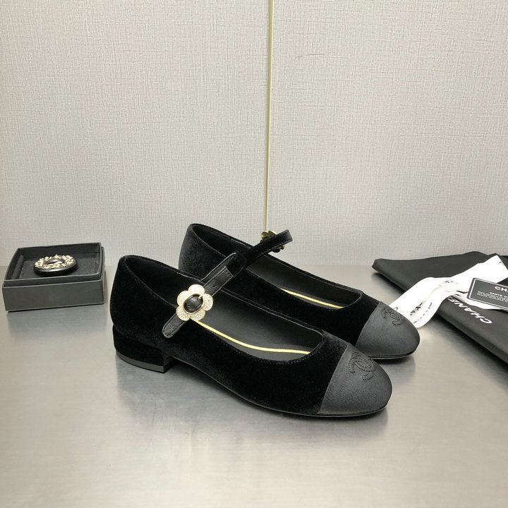 シャネル CHANEL 26-CHJ22072R　2022年秋冬最新入荷 バレーシューズ パンプス ローファー フラットシューズ カジュアルシューズ レディースシューズ 靴