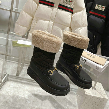 商品名称：グッチ GUCCI 26-GGJ22063B　2022年秋冬最新入荷 ショートブーツ スノーブーツ 暖かい レディースシューズ カジュアルシューズ 靴