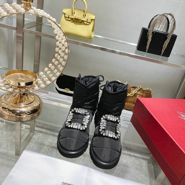 ロジェヴィヴィエ ROGER VIVIER 26-RVJ22010　2022年秋冬最新入荷 ショートブーツ ドローストリング アンクルブーツ カジュアルシューズ レディースシューズ