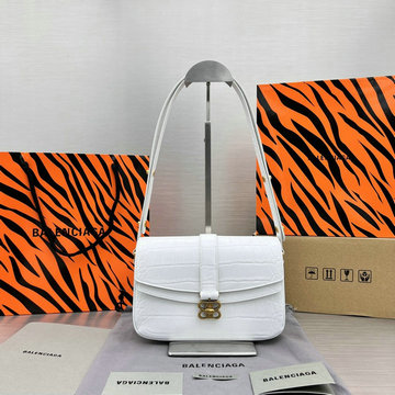 バレンシアガ BALENCIAGA 025-BA92236BS　2022年最新入荷 ホーボーバッグ ショルダーバッグ フラップバッグ クロスボディバッグ レディースかばん レザー