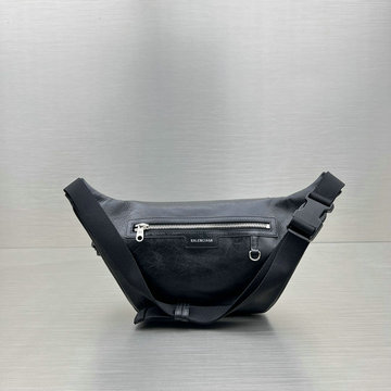 バレンシアガ BALENCIAGA 025-BA92242BK　2022年最新入荷 SUPERBUSY ベルトパック ウェストバッグ 斜め掛け ショルダーバッグ クロスボディバッグ