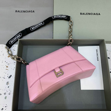 バレンシアガ BALENCIAGA 025-BA180611PFH　2022年最新入荷 Downotwn スモール ショルダーバッグ チェーンバッグ クロスボディバッグ カーフスキン