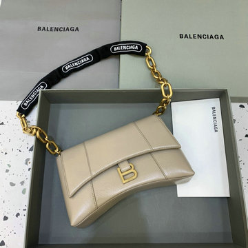 バレンシアガ BALENCIAGA 025-BA180611PYM　2022年最新入荷 Downotwn スモール ショルダーバッグ チェーンバッグ クロスボディバッグ カーフスキン