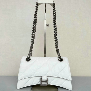 バレンシアガ BALENCIAGA 025-BA92885XBS　2022年最新入荷 Downotwn スモール ショルダーバッグ チェーンバッグ クロスボディバッグ カーフスキン