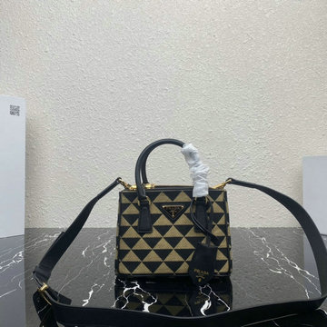 商品名称：プラダ PRADA 025-PD1BA906SXK　2022年最新入荷 ガレリア サフィアーノレザー ミニバッグ トートバッグ 2way ショルダーバッグ カーフレザー レディースかばん