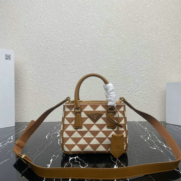 プラダ PRADA 025-PD1BA906SXZ　2022年最新入荷 ガレリア サフィアーノレザー ミニバッグ トートバッグ 2way ショルダーバッグ カーフレザー レディースかばん
