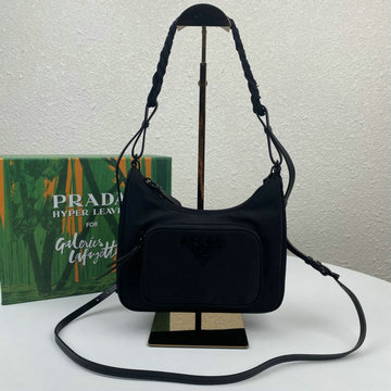商品名称：プラダ PRADA 025-PD1BC123　2022年最新入荷 ホーボーバッグ トートバッグ 2way 斜め掛け ショルダーバッグ クロスボディバッグ ナイロン