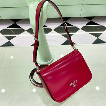 商品名称：プラダ PRADA 025-PD1BD308RD　2022年最新入荷 フラップバッグ 斜め掛け ショルダーバッグ クロスボディバッグ カーフレザー