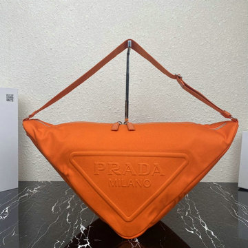 商品名称：プラダ PRADA 025-PD2VY007BCS　2022年最新作 トライアングル キャンパスバッグ 斜め掛け ショルダーバッグ クロスボディバッグ ファスナー開閉式