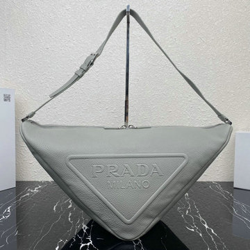 商品名称：プラダ PRADA 025-PD2VY007LHS　2022年最新作 トライアングル キャンパスバッグ 斜め掛け ショルダーバッグ クロスボディバッグ ファスナー開閉式